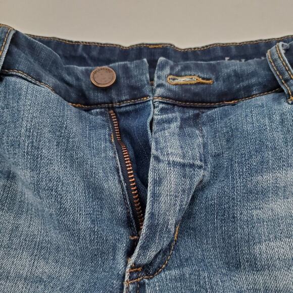 Blank NYC Cut Off Patchwork Denim Shorts - Picture 8 of 9